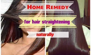Straighten Your Curly Hair at Home!