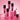 ENN Semi Matte Liquid Lipsticks - Set Of 5 (Pretty Pinks)